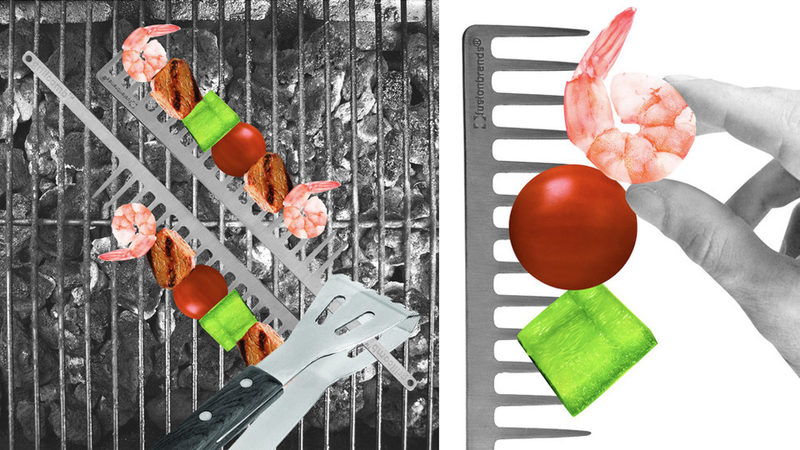 Illustration for article titled Brilliant Grilling Combs Just Made Shish Kebab Skewers Obsolete